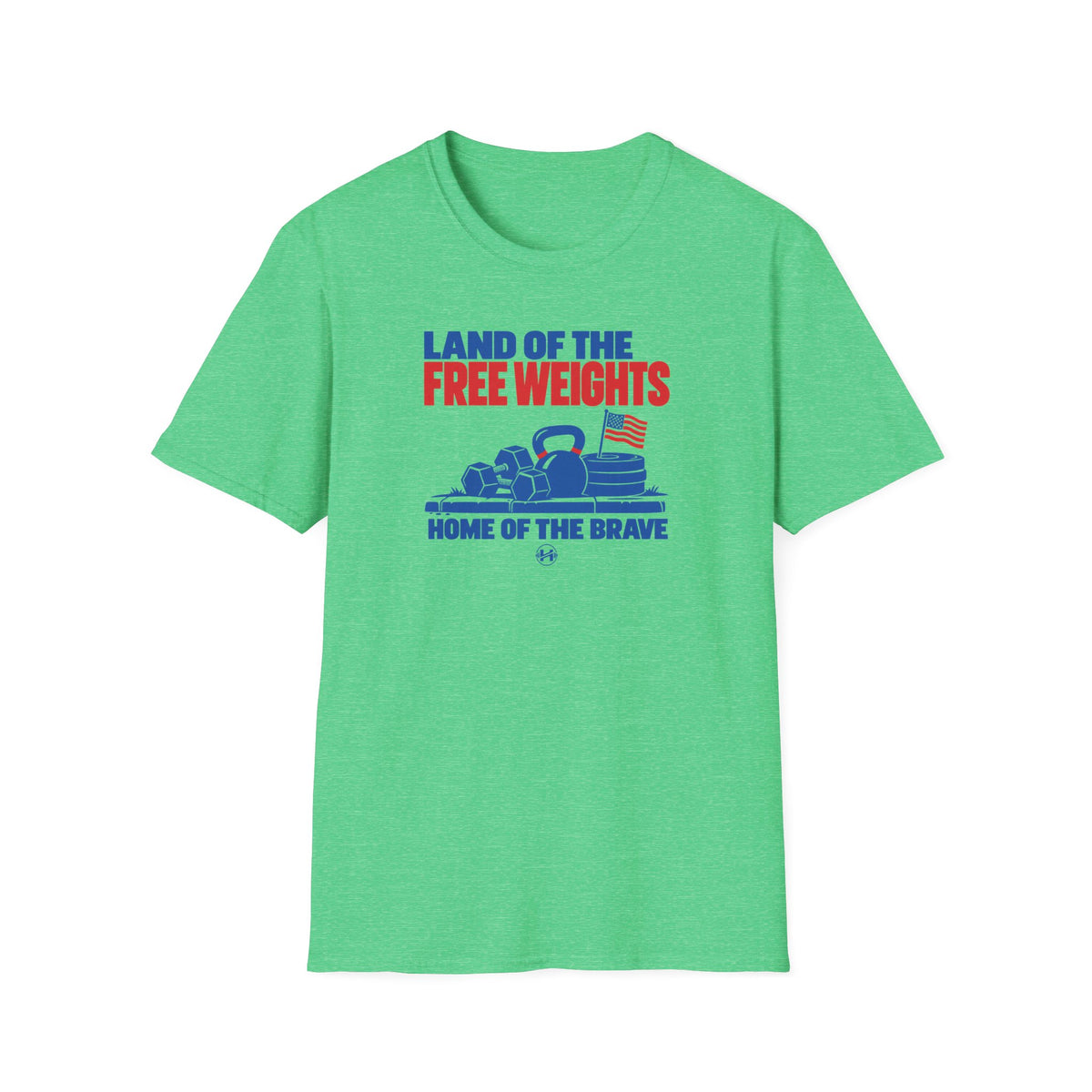 Land Of The Free Weights T-Shirt