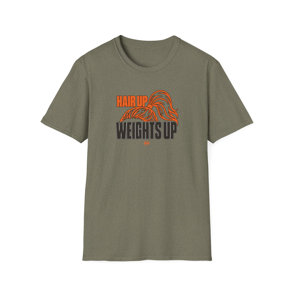 Hair Up, Weights Up T-Shirt