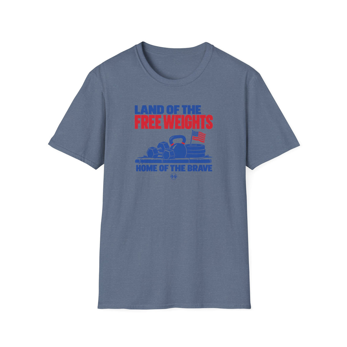 Land Of The Free Weights T-Shirt