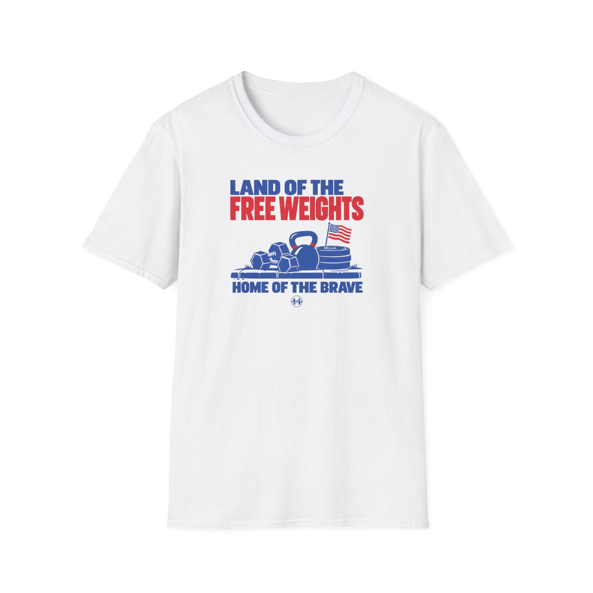Land Of The Free Weights T-Shirt