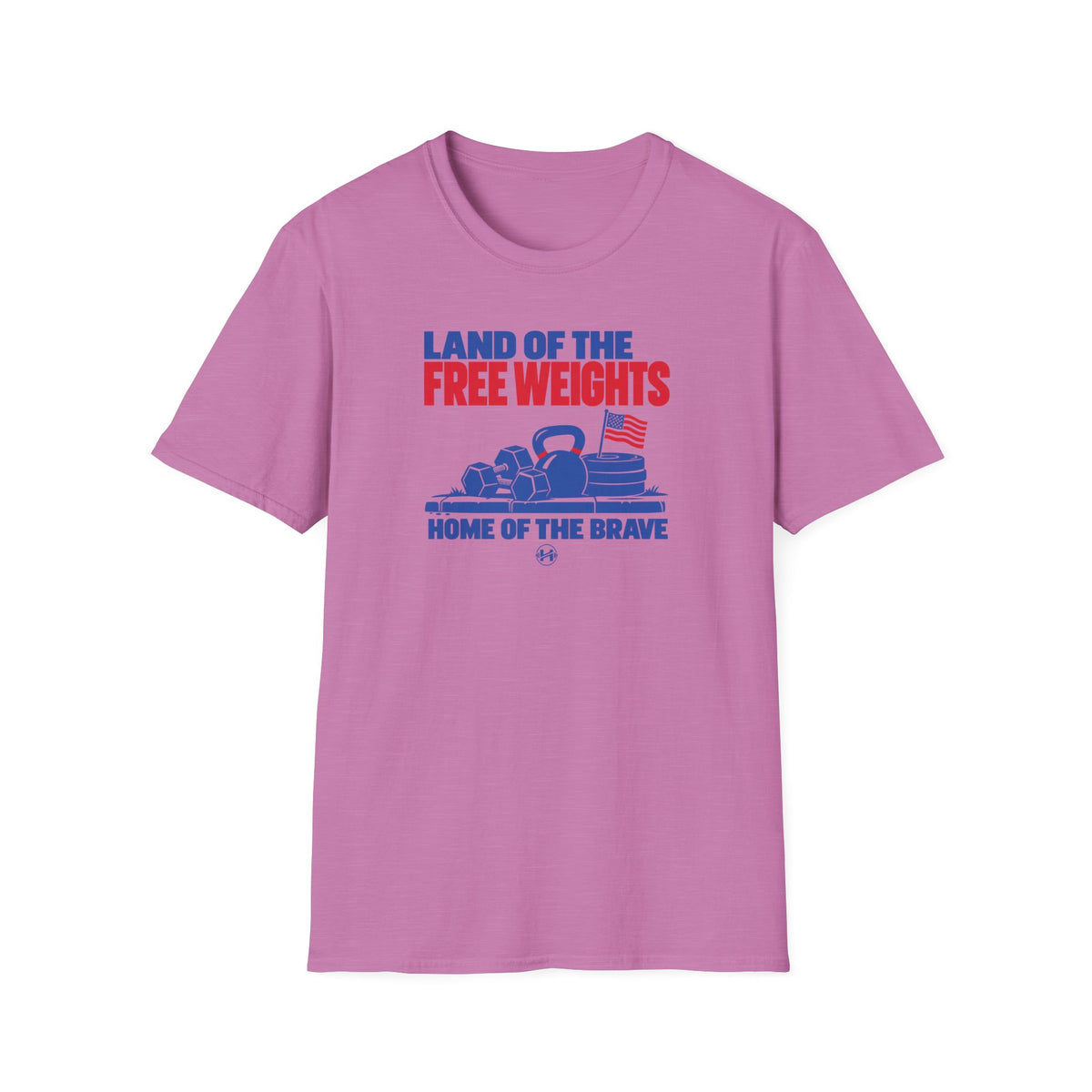 Land Of The Free Weights T-Shirt