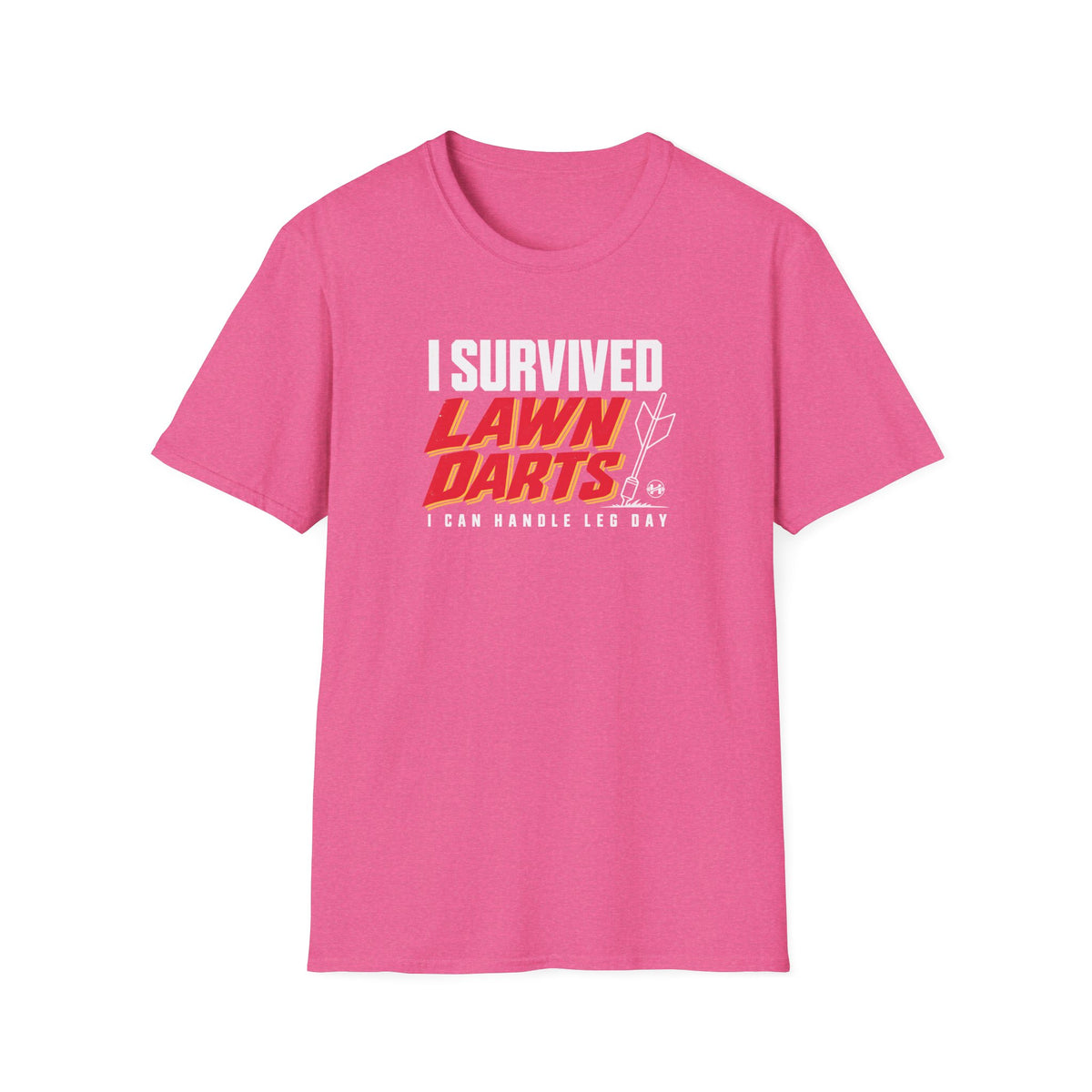 Survived Lawn Darts Leg Day T-Shirt