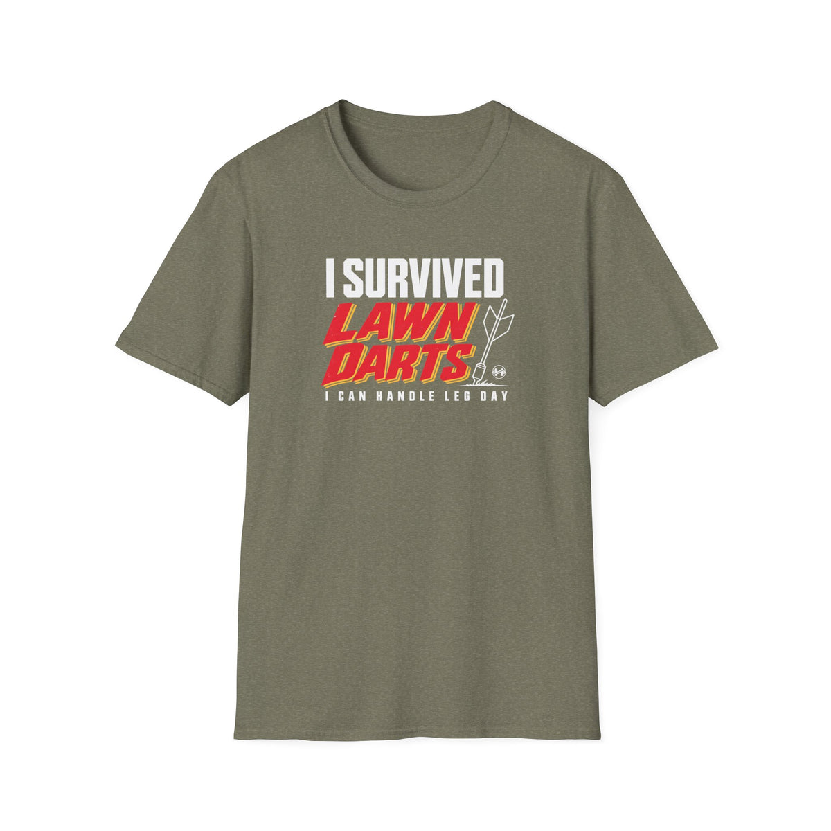 Survived Lawn Darts Leg Day T-Shirt