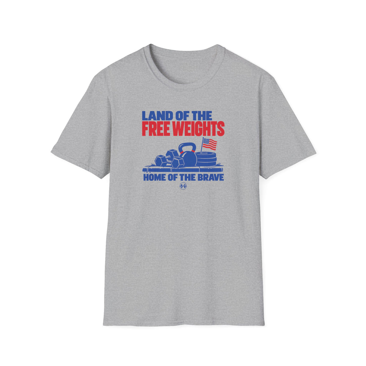 Land Of The Free Weights T-Shirt